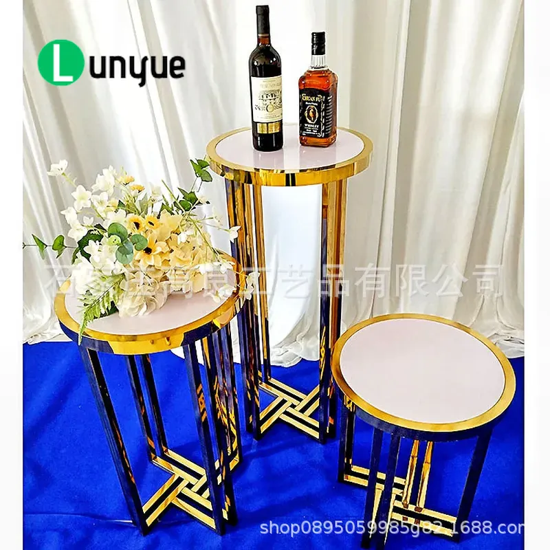 Wedding Supply Factory - Supporto per torte in acciaio inossidabile
