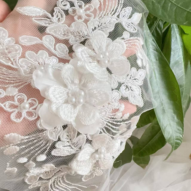 Wedding Dress Supply - 2 Pezzi = 1 Coppia, Ricamo
