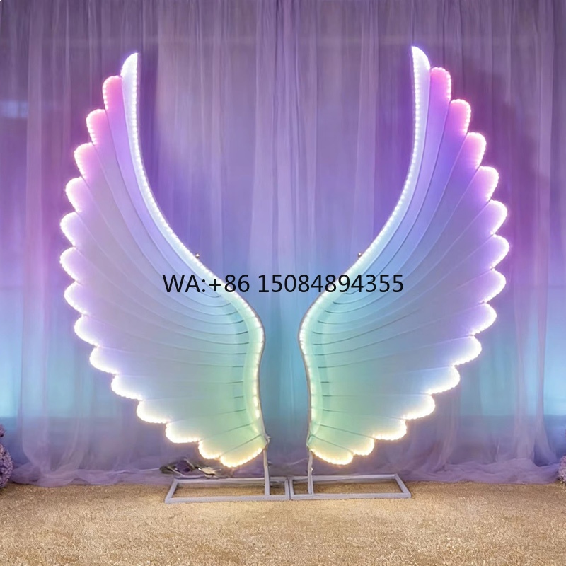 Wedding Decoration Supply - Ali d'Angelo Luminose, Accessori Luminosi, Ali