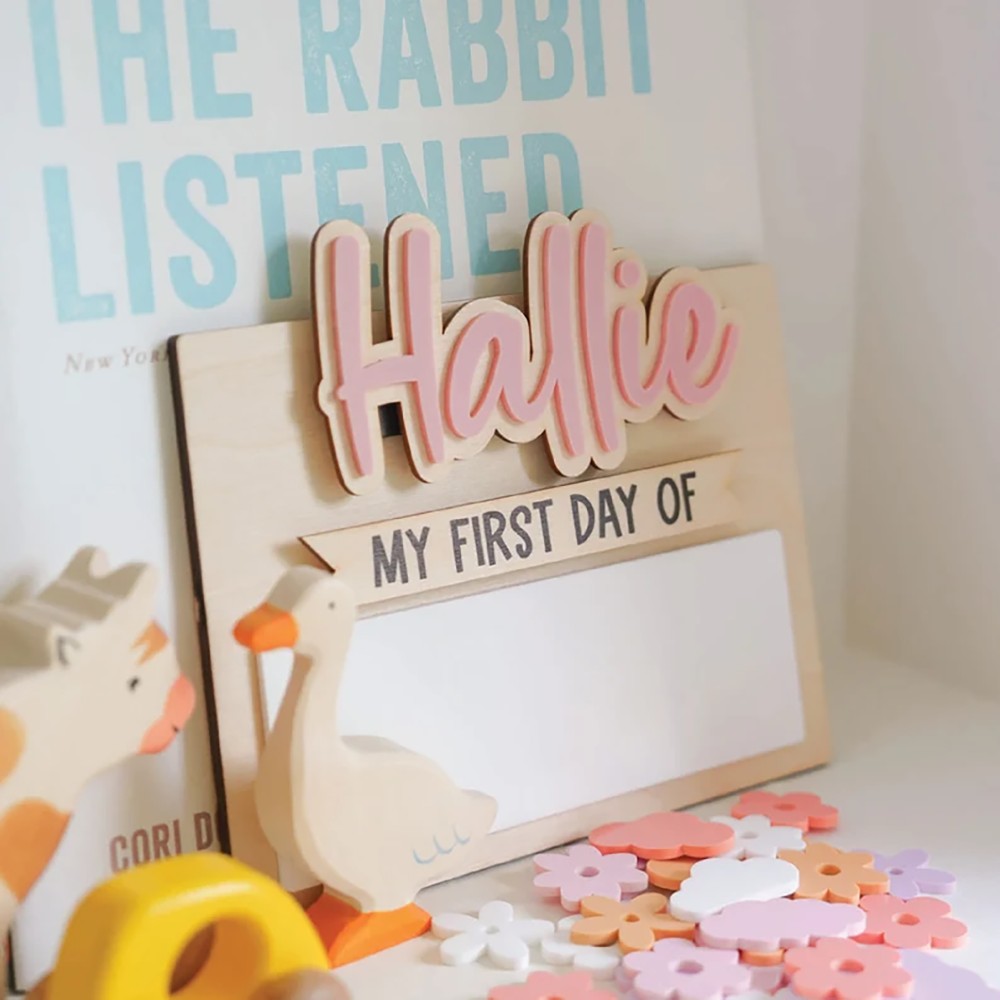 Wedding Party Supply - Targa in Legno Personalizzata per il