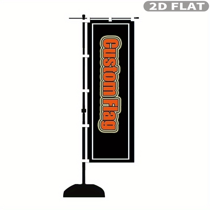 Wedding Party Supply - Bandiera Nobori Personalizzata 2D, 1 Pezzo,