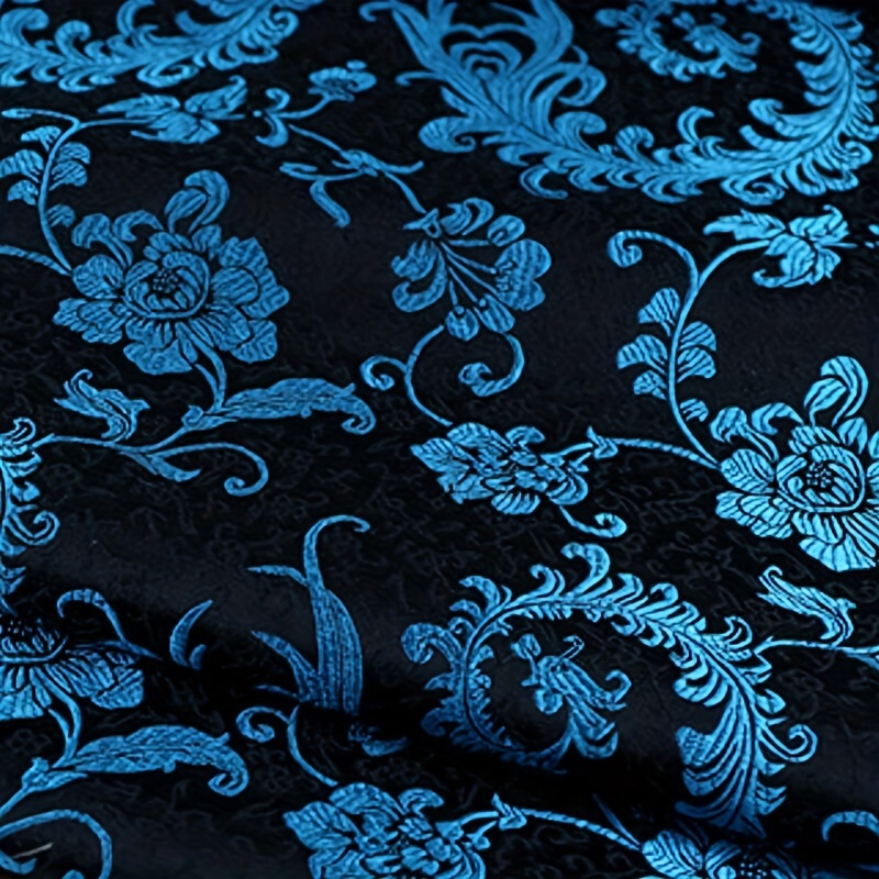 Wedding Decoration Supply - Tessuto Broccato 3D Coda di Fenice