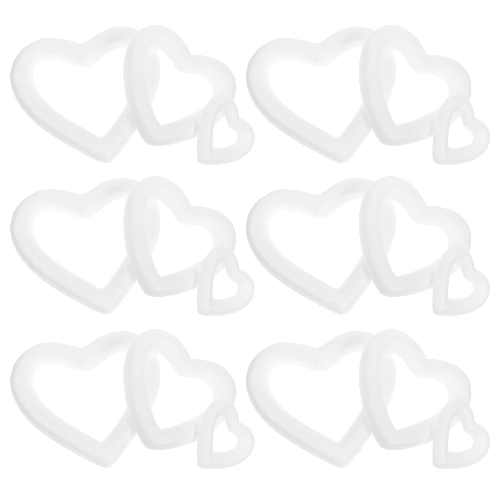 Wedding Supply Decor - 18 Pezzi di Corazze in Schiuma