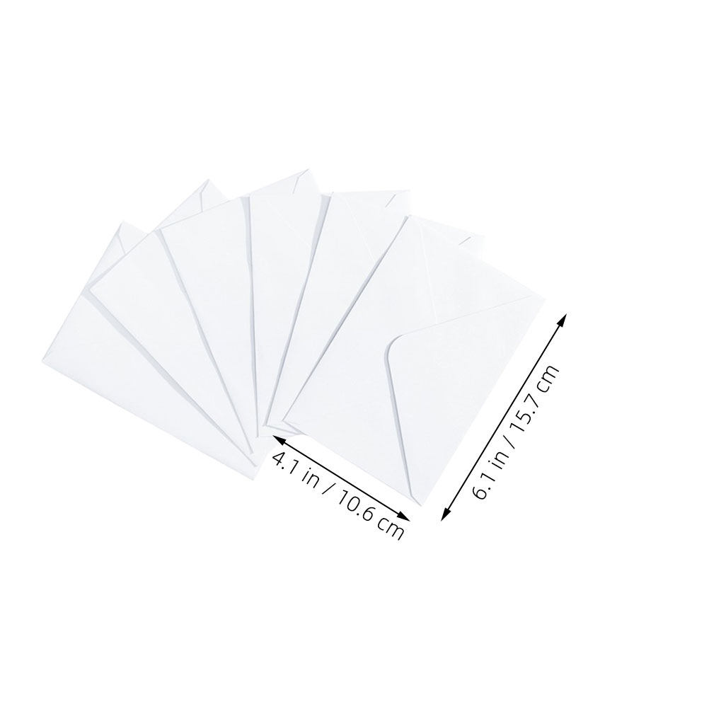 50 buste bianche formato B6, c - Wedding Envelopes recensione e prezzo