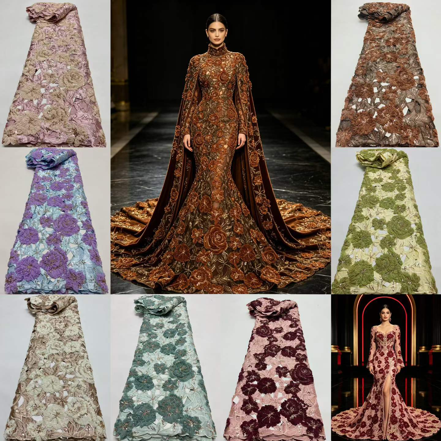 Tessuto di pizzo africano di l - Wedding Dress Supply recensione e prezzo