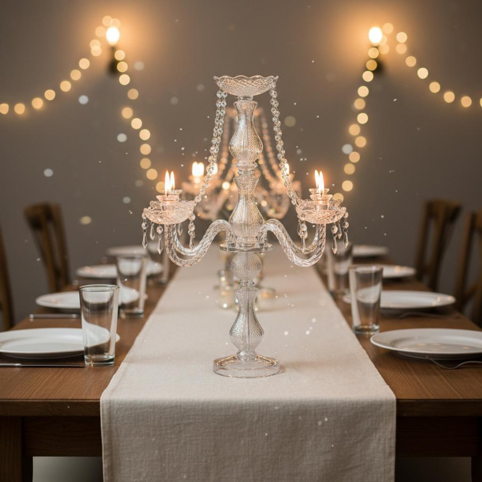 Candelabro in Cristallo Elegan - Wedding Decoration Supply recensione e prezzo