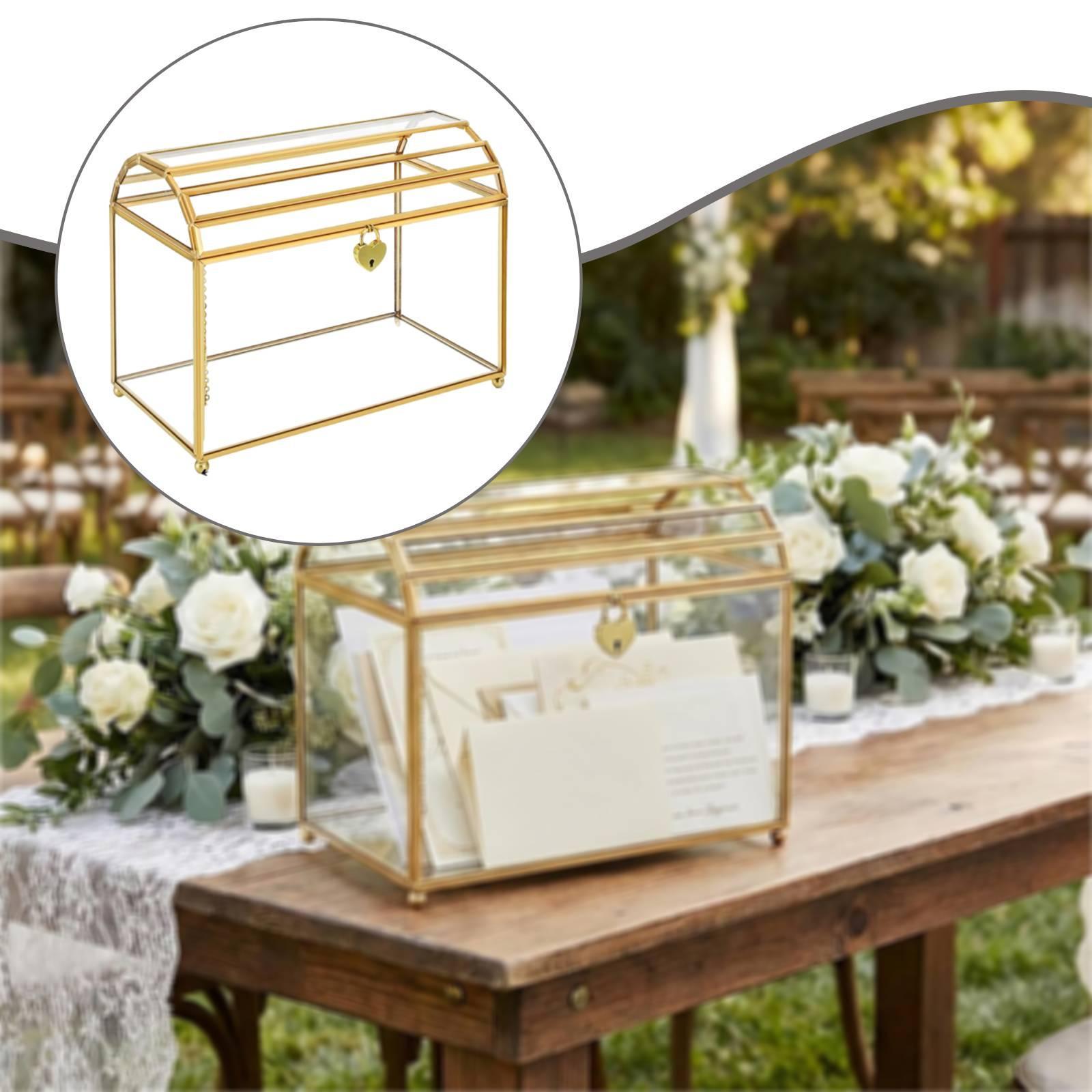 Contenitore in vetro per bigli - Wedding Card Box recensione e prezzo