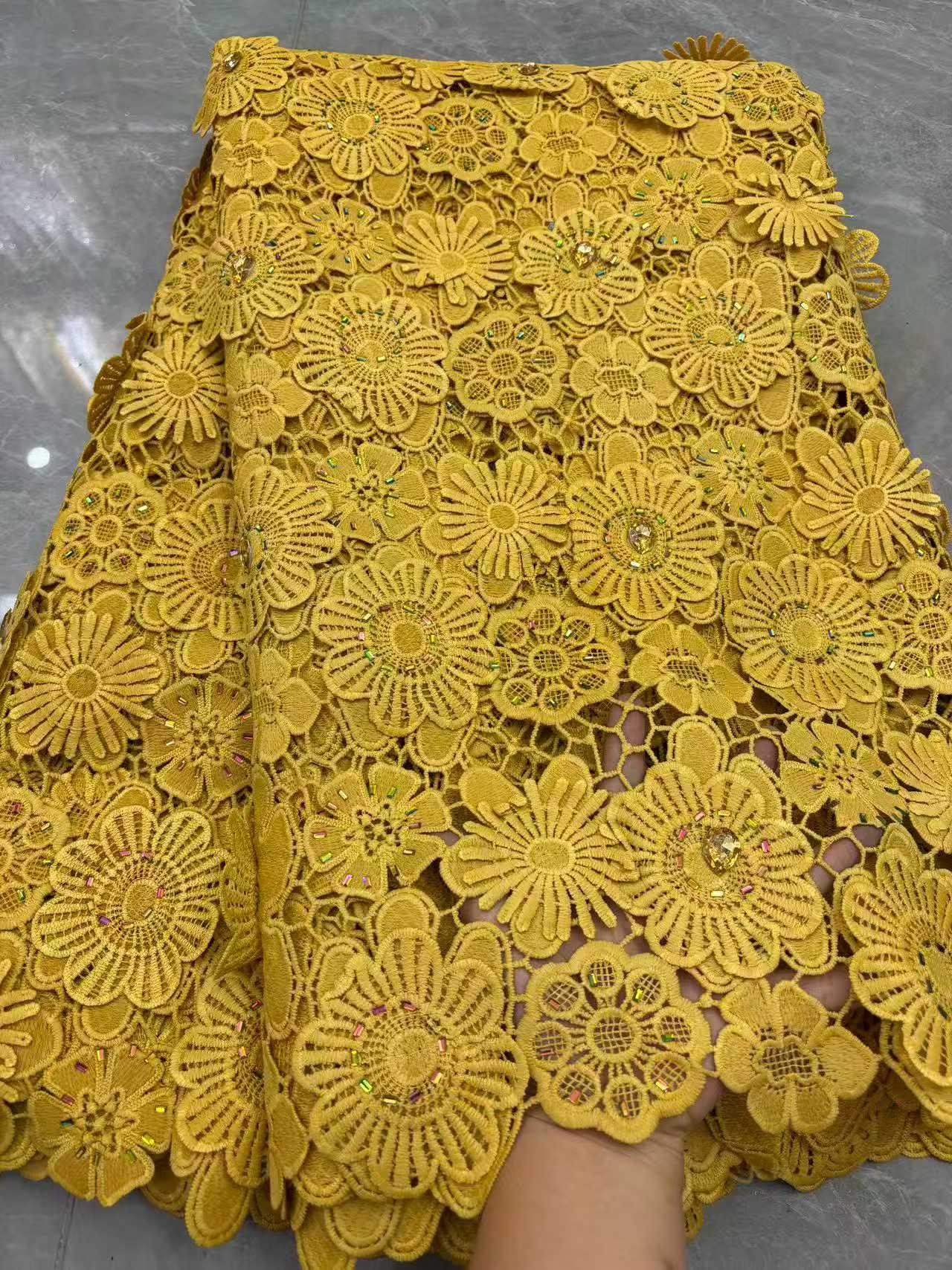 Tessuto in Pizzo Guipure Niger - Wedding Dress Supply recensione e prezzo