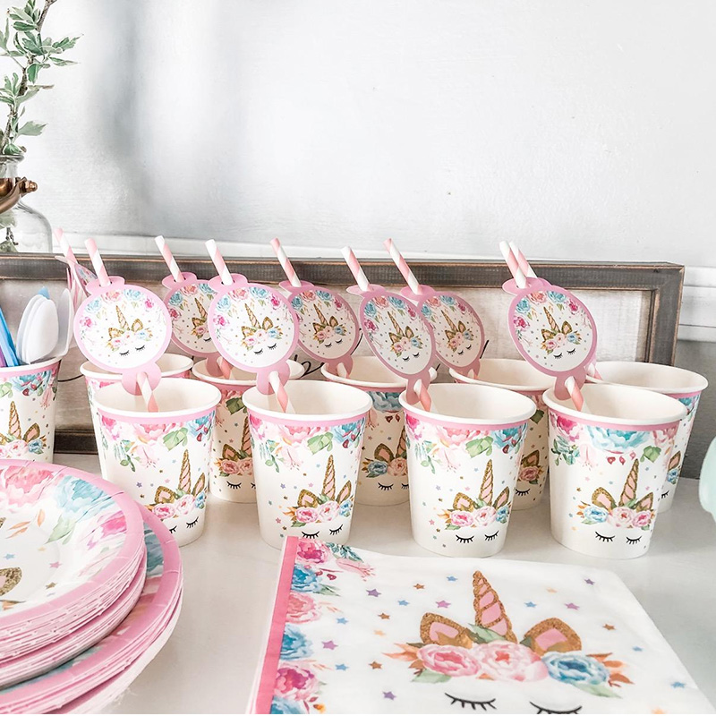 Piatto di unicorno Tovaglioli  - Confetti Balloon Set recensione e prezzo