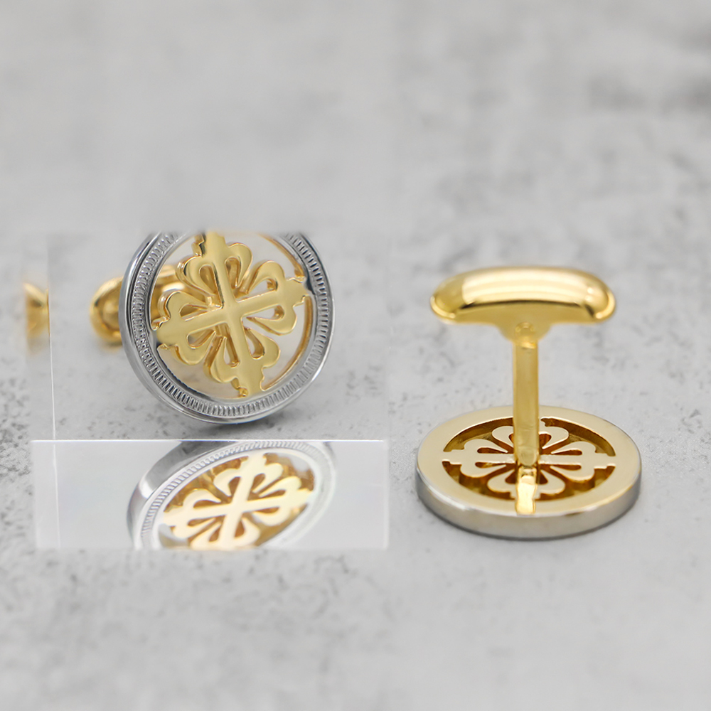 Gemelli di lusso con fiori di  - Wedding Supply Factory recensione e prezzo