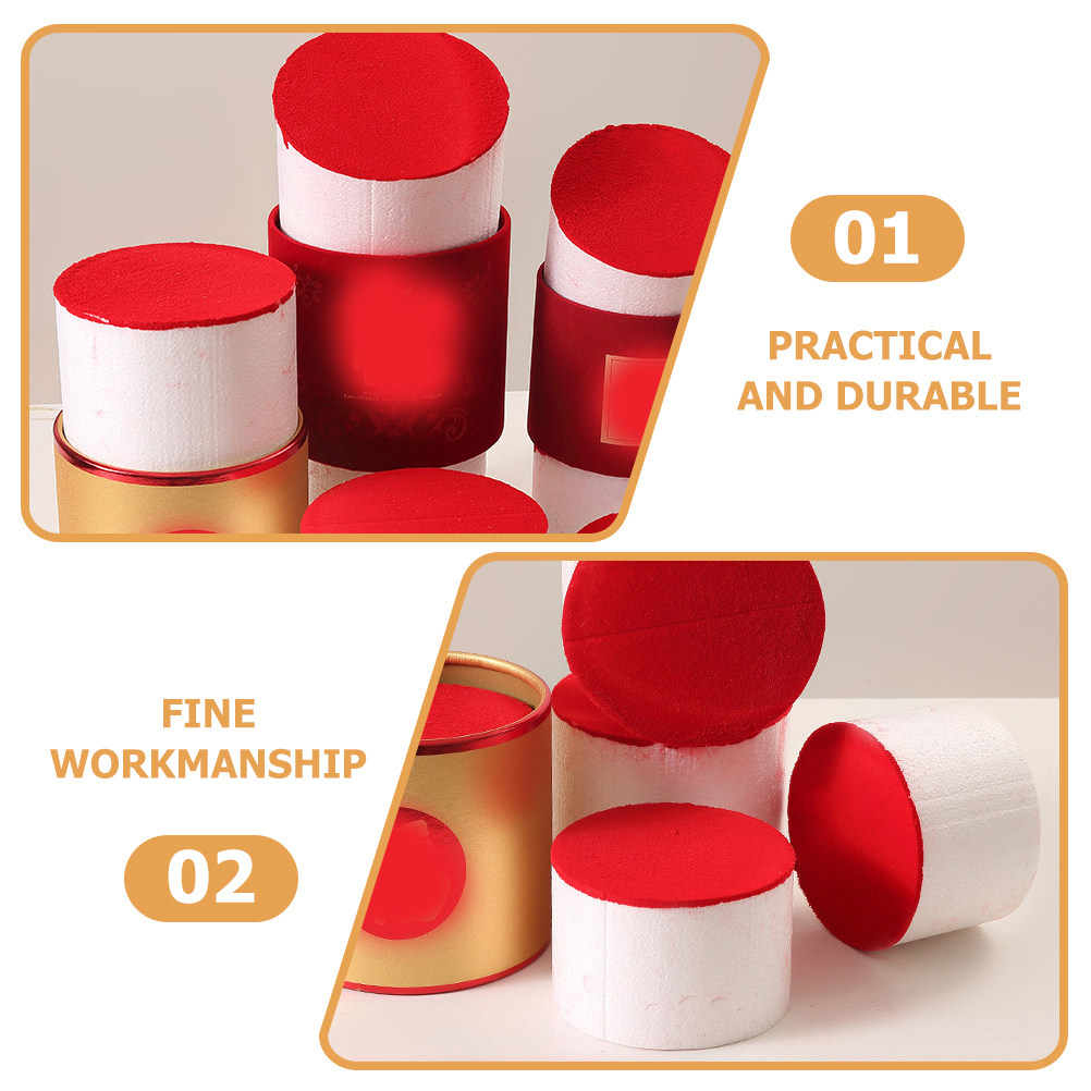 2 Pezzi Blocchi Rotondi di Spu - Wedding Supply Decor recensione e prezzo