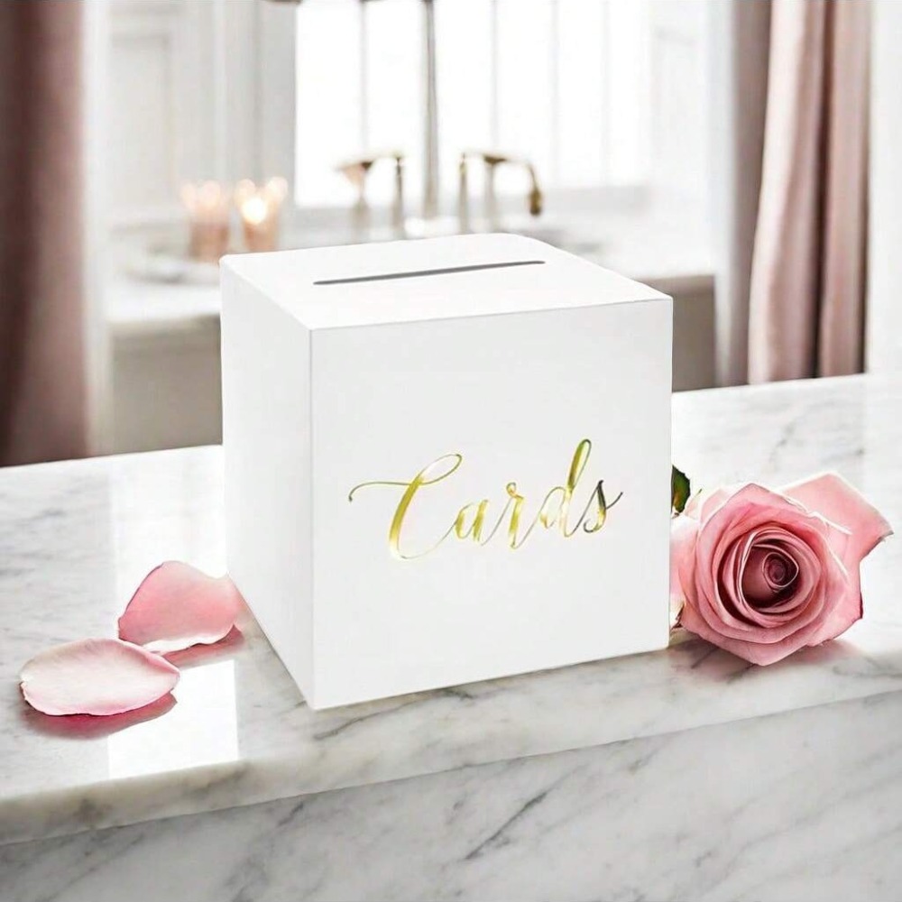 Scatola Creativa Bianca e Nera - Wedding Card Box recensione e prezzo