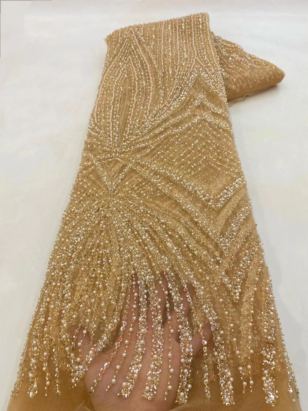 2 iarde di tessuto in pizzo af - Wedding Dress Supply recensione e prezzo
